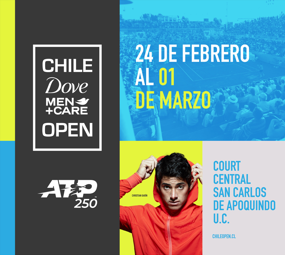 Chile Dove Men Care Open 2020 - Court Central San Carlos de Apoquindo U.C.