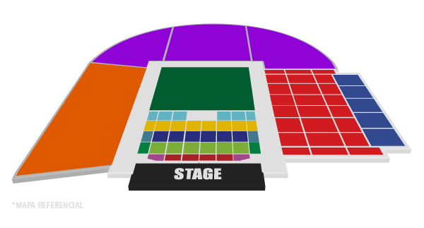 Mapa Bon Jovi Estadio Monumental - Entradas 2017