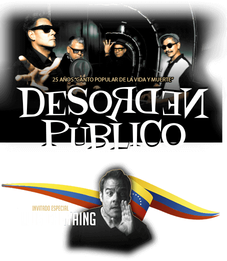 Desorden Público And Luis Chataing En Teatro Teletón Venta Oficial De Entradas 9248