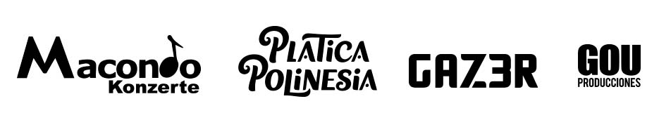 macondo konzerte / platica polinesia / gazer / gou producciones