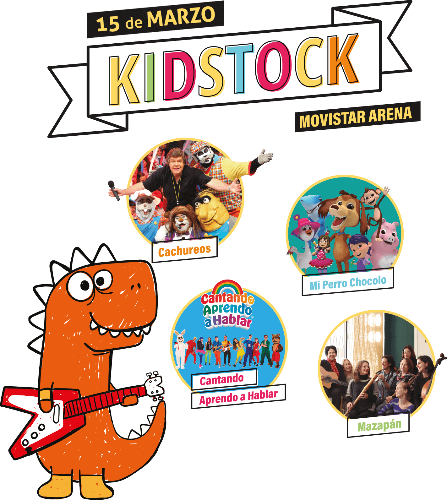 Festival Kidstock | 27 de octubre 2019 - Movistar Arena