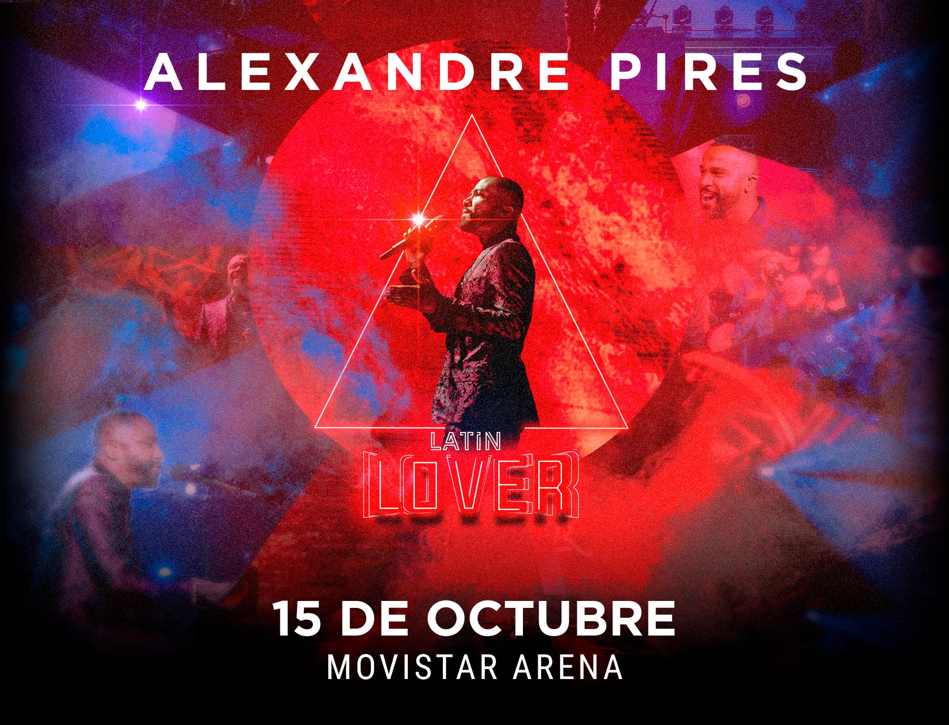 Alexandre Pires en Chile Latin Lover Tour 2022