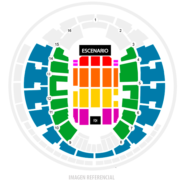 mapa de evento