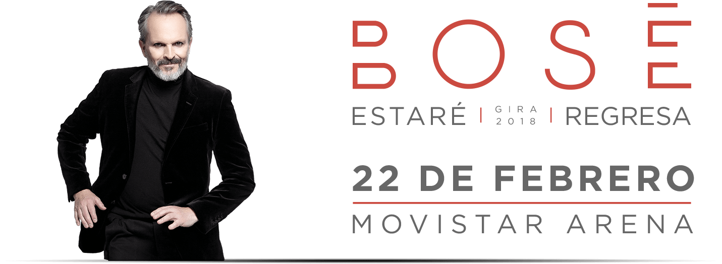 Entradas Concierto Miguel Bosé Santiago
