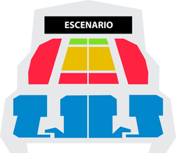 Mapa Gorillaz Movistar Arena - Entradas 2018