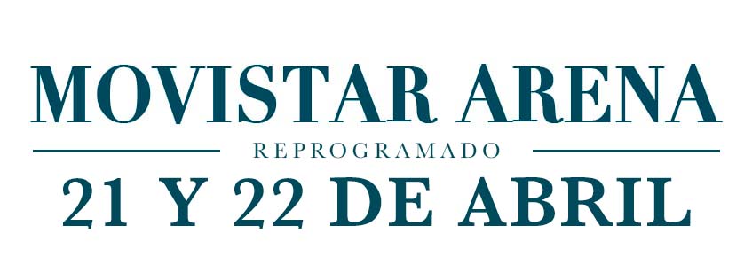 santiago de chile / movistar arena / 21 y 22 de abril 2022