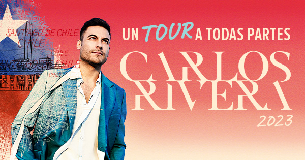 Carlos Rivera En Movistar Arena Un Tour A Todas Partes Entradas Por   Biz232 Rs 