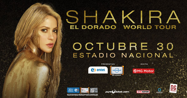 Shakira en Chile | Venta oficial entradas 2018